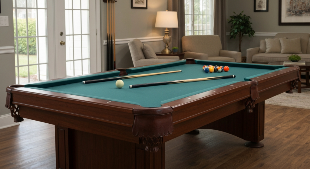 Upgraded budget-friendly pool table